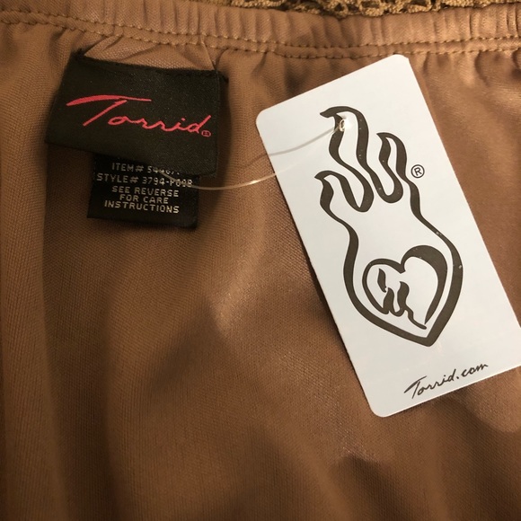 NWT Dark Brown tube top style dress - Picture 8 of 10